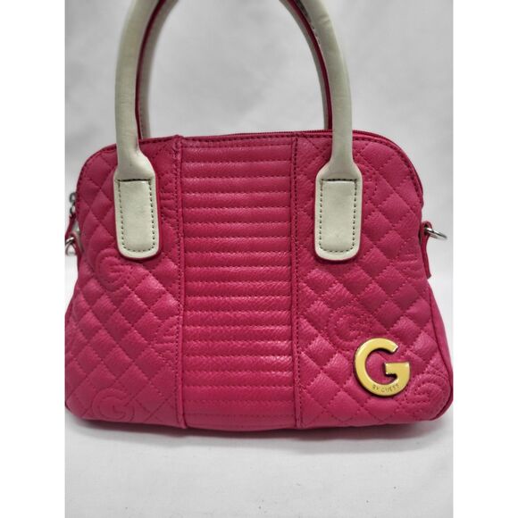 Guess Hot Pink Quilted Bag - Picture 3 of 10